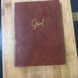 Goal Journal Blank Diary Notebook Paper Sketchbook Writing Book 64 pg 5"x7"